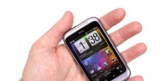 Мобильный телефон HTC Wildfire S Различные датчики выполняют различные количественные измерения и конвертируют физические показатели в сигналы, которые распознает мобильное устройство
